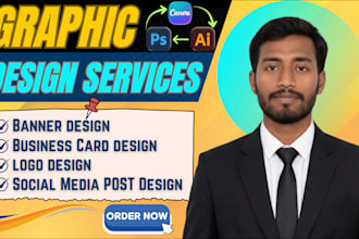 do graphic design by using canva pro