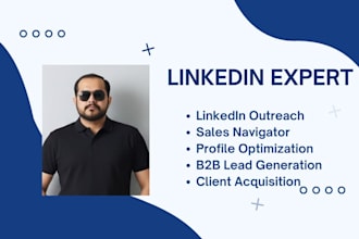 do linkedin outreach and connect you with your ideal clients