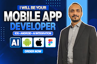 do ai mobile app, ios app, and android apps development