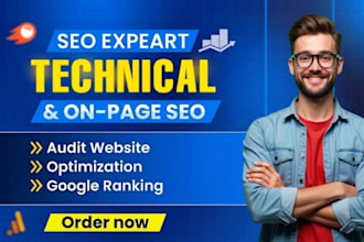 technical audit on page SEO and google indexing fix
