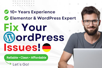 fix wordpress issues errors and problems