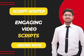 research and do killer video scriptwriting for you