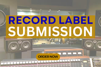 pitch your music to top active record label submission managers to get signed