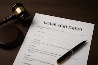 draft or review lease agreement, commercial lease, rental tenancy agreement