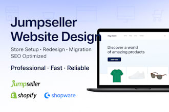 create and customize your jumpseller website, jumpseller store or ecommerce site