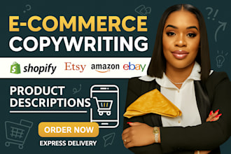 write converting ecommerce copywriting for product descriptions and online store