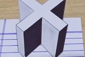 draw 3d pencil art on paper