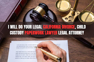 do your legal child custody paperwork lawyer legal attorney california divorce