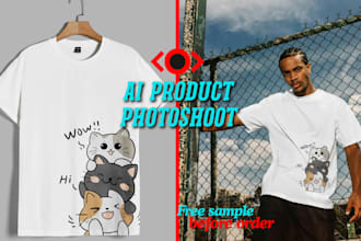 transform your product into ai high quality lifestyle or studio shots