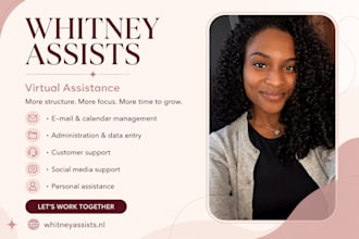 be your experienced virtual assistant