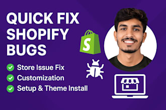 edit, fix, and customize shopify store