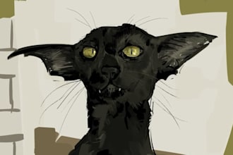 draw your pet cat