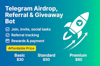 create telegram airdrop bot