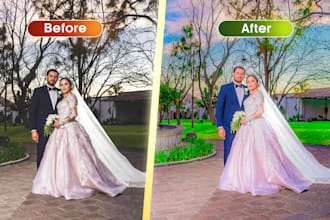 professional image editing and photo retouching