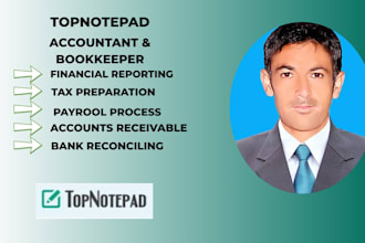 do monthly bookkeeping in new zealand using topnotepad