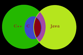 teach oop, ds and algorithm using c, cpp and java as well as language basics