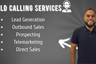 do cold calling in english or spanish