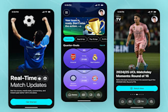 develop cricket app, basketball app, football streaming app, video streaming app