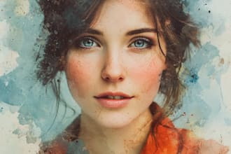 give a watercolor effect to your photos in photoshop