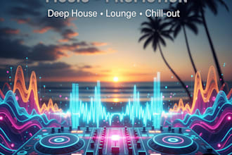 promote your edm, deep house or chill out music on my radio station