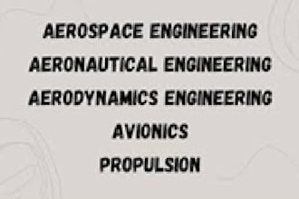 do aircraft design, aerospace, aeronautical propulsion, vtol uav and aerodynamic