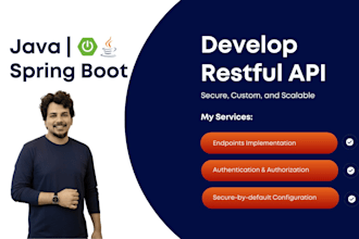 develop secure, scalable restful apis in java spring boot