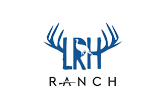 design corporate unique lrh ranch logo