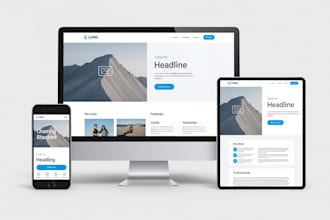 create a professional lead generation landing page