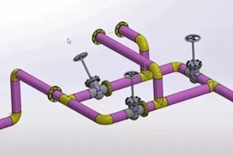 provide expert solidworks routing for your assemblies