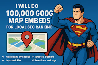 do google map embeds for local SEO ranking