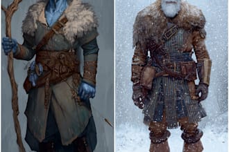 dnd character art and dnd character art