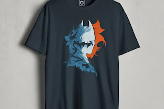 create an simple and trendy t shirt design
