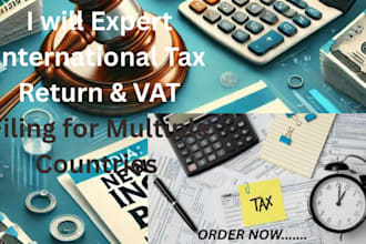 expert international tax return and vat filing for multiple countries
