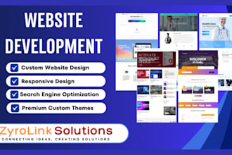 develop any type of website for your niche or business