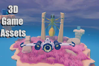 make 3d assets optimized for game