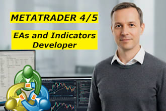 developed metatrader 4 and 5 eas and indicators
