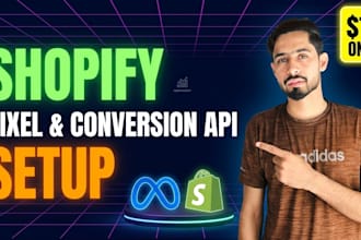 setup facebook pixel and conversion API with shopify