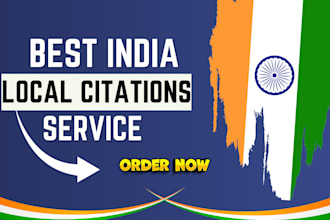 do top 350 india local citations and directory submissions