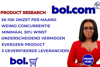 design amazon bol product listing  image for your bol com store product research