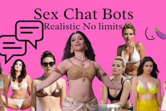 create a sexchat bot custom with ai
