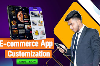 customize and redesign your e commerce android app professionally