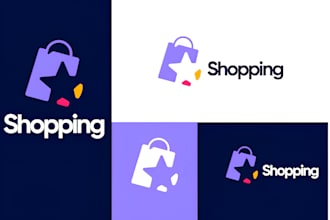 design creative amazon,website, ecommerce, online store or shopify business logo