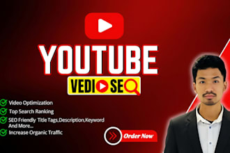 do youtube channel SEO and video ranking