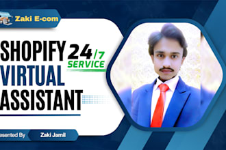 be your expert shopify virtual assistant