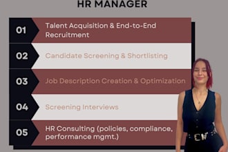 be your global HR manager and talent sourcer