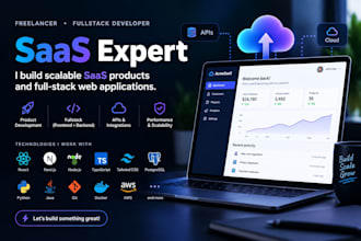 website development, fullstack developer, and saas