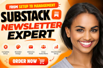 setup substack account, substack newsletter, manage substack