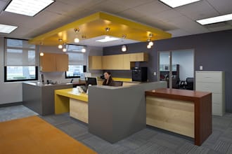 create photorealistic 3d classroom and school interior design rendering