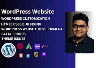 fix wordpress issues, fix wordpress errors, bugs, fix wordpress websites