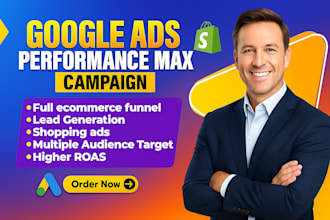 do google ads expert for ppc, performance max, shopping ads, sem campaign setup